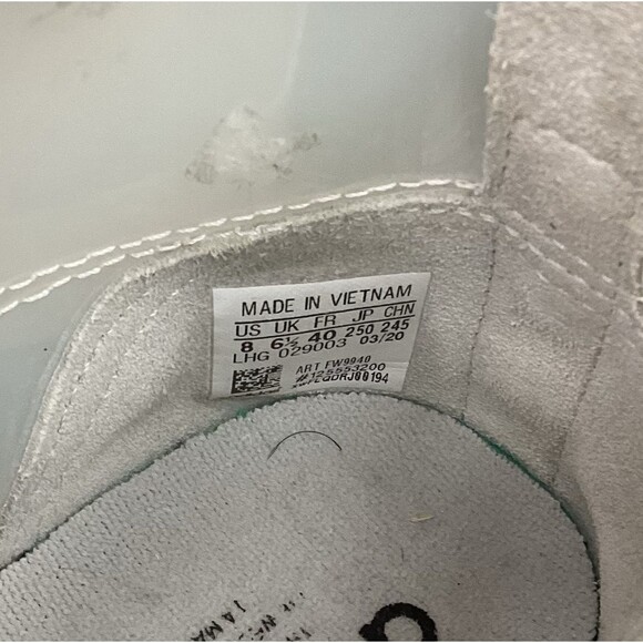 Adidas Nizza High Translucent Tint - Women's Sz 8 - Cloud White Sneakers- FW9940 - Picture 13 of 13